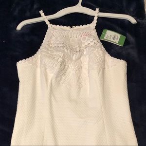 White Lilly Pulitzer shift dress